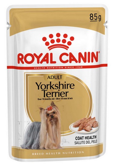 Royal Canin Yorkshire Terrier Adult karma mokra - pasztet, dla psów dorosłych rasy yorkshire terrier saszetka 85g - obrazek 2