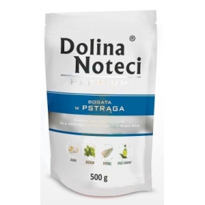 Dolina Noteci Premium Pies Pstrąg saszetka 500g