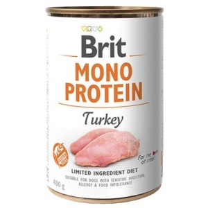 Brit Mono Protein Turkey puszka 400g