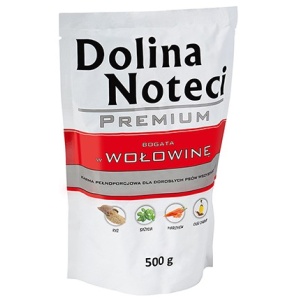 Dolina Noteci Premium Pies Wołowina saszetka 500g