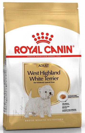 Royal Canin West Highland White Terrier Adult karma sucha dla psów dorosłych rasy west highland white terrier 1,5kg - obrazek 2