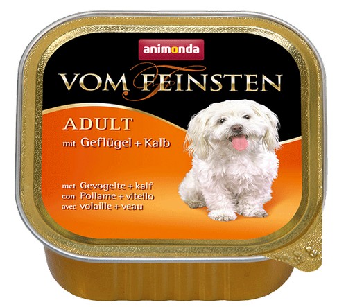 Animonda vom Feinsten Dog Adult Drób i Cielęcina 150g - obrazek 2