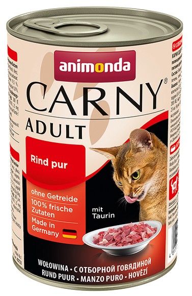 Animonda Carny Adult Wołowina puszka 400g - obrazek 2