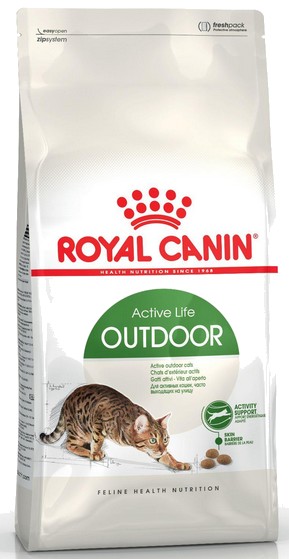 Royal Canin Outdoor karma sucha dla kotów dorosłych, wychodzących na zewnątrz 400g - obrazek 2