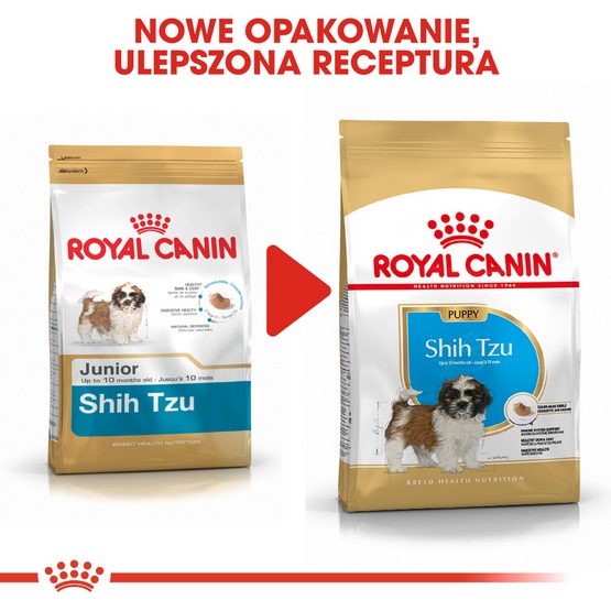 Royal Canin Shih Tzu Puppy karma sucha dla szczeniąt do 10 miesiąca, rasy shih tzu 0,5kg - obrazek 3