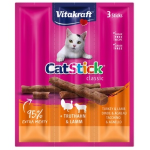 Vitakraft Cat Stick Classic Indyk i Jagnięcina 18g [18202]