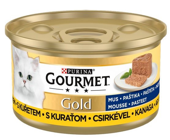 Gourmet Gold Mus z Kurczakiem 85g - obrazek 2