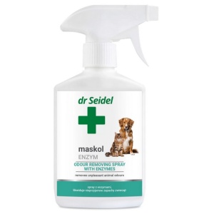 Dr Seidel Maskol Enzym - Płyn maskujący zapach moczu zwierząt - spray 300ml