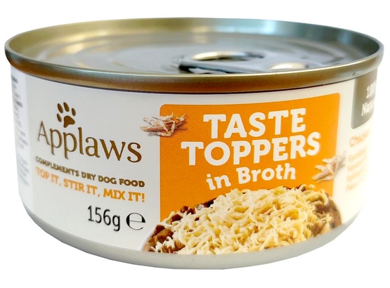 Applaws Dog Taste Toppers puszka z kurczakiem 156g - obrazek 2
