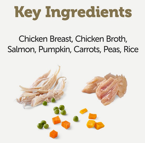 Applaws Dog Taste Toppers puszka z kurczakiem, łososiem i warzywami 156g - obrazek 3