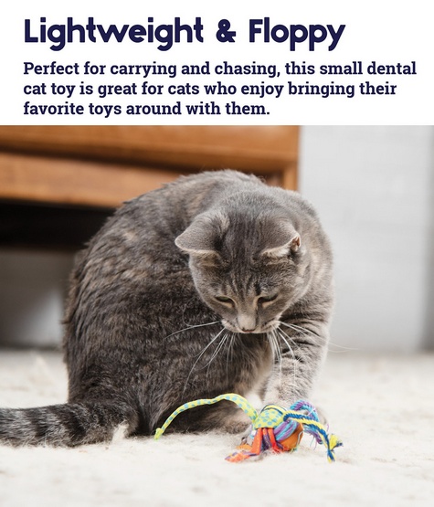 Petstages Piłka szmacianka dla kota PS310 - obrazek 3