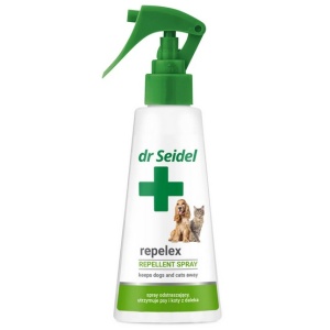 Dr Seidel Repelex - Płyn utrzymujący psy i koty z daleka 100ml