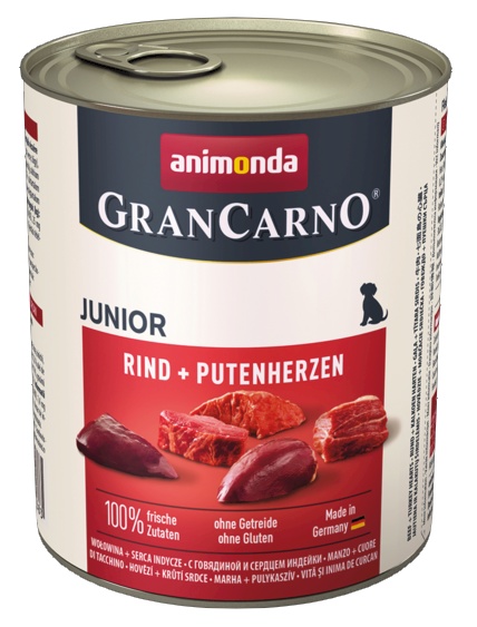 Animonda GranCarno Original Junior Pute Indyk 800g - obrazek 2