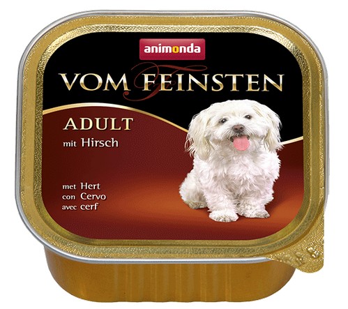 Animonda vom Feinsten Dog Adult Jeleń tacka 150g - obrazek 2