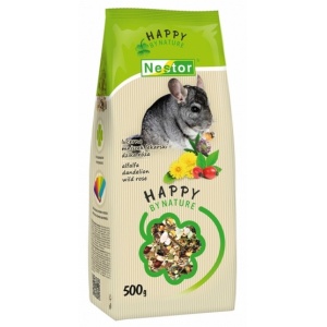 Nestor Pokarm Szynszyla dzika róża, lucerna, mniszek lekarski 700ml