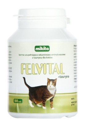 Mikita Felvital + Tauryna 100 tabletek - obrazek 2