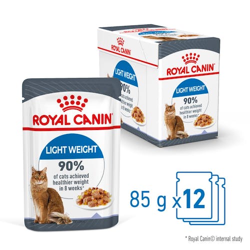 Royal Canin Light Weight Care w galaretce karma mokra dla kotów dorosłych, z tendencją do nadwagi saszetka 85g - obrazek 4