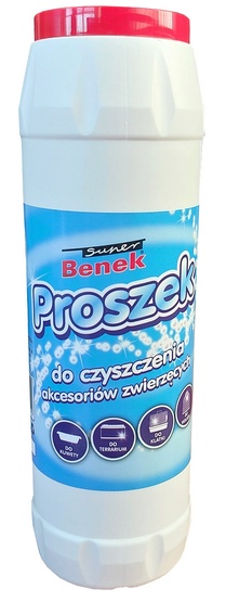 Super Benek Proszek do czyszczenia akcesoriów zwierzęcych (kuwet) 375g