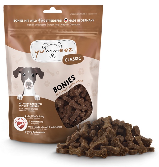 Yummeez bezzbożowe Kosteczki Dziczyzna 175g - obrazek 2