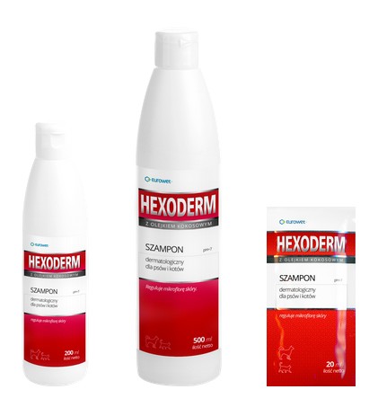 Hexoderm - szampon dermatologiczny 500ml - obrazek 2