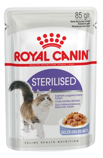 Royal Canin Sterilised w galaretce karma mokra dla kotów dorosłych, sterylizowanych saszetka 85g - obrazek 2