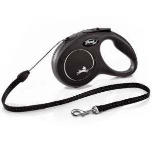 Flexi New Classic Smycz linka S 5m czarna [FL-2528]