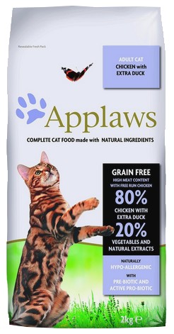 Applaws Cat Adult Chicken & Duck 2kg - obrazek 3