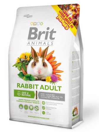 Brit Animals Rabbit Adult Complete 1,5kg - obrazek 2