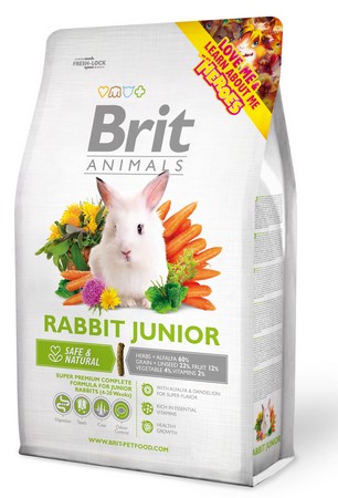 Brit Animals Rabbit Junior Complete 1,5kg - obrazek 2