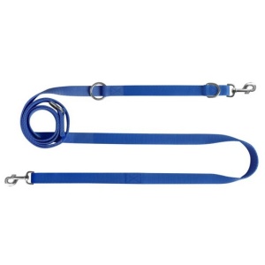 CHABA Smycz taśma regulowana XL 25mm/260cm niebieska