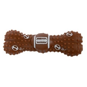 Zolux Zabawka winylowa piłka-kość do rugby 15cm [480777]