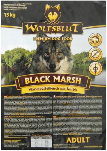 Wolfsblut Dog Black Marsh - bawół i dynia 2kg - obrazek 2
