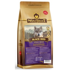 Wolfsblut Dog Black Bird Adult Small - indyk i bataty 2kg