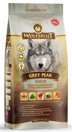 Wolfsblut Dog Grey Peak Senior - koza i bataty 2kg - obrazek 2