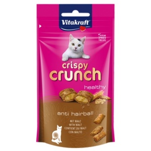 Vitakraft Cat Crispy Crunch Anti Hairball słód 60g [2428811]