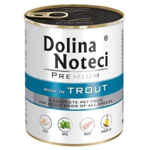 Dolina Noteci Premium Pies Pstrąg puszka 800g