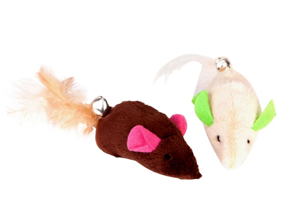 Dingo Myszki pluszowe 2szt