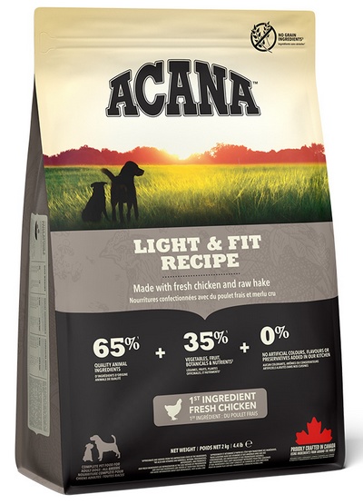 Acana Light & Fit Dog 2kg - obrazek 2