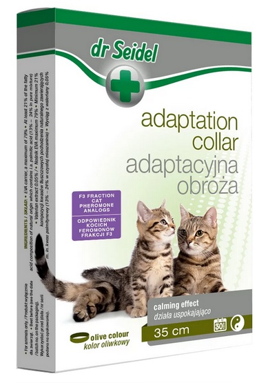 Dr Seidel Obroża adaptacyjna dla kotów 35cm