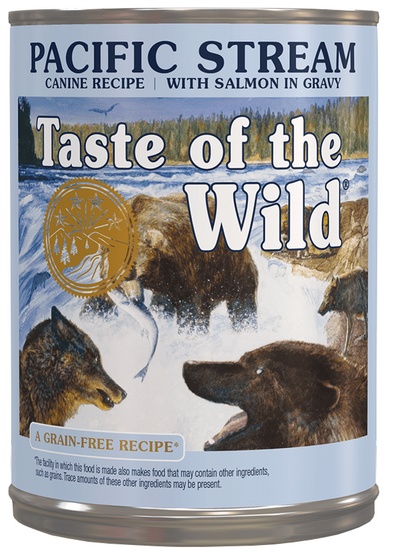 Taste of the Wild Pacific Stream Canine z mięsem z łososia puszka 390g - obrazek 2