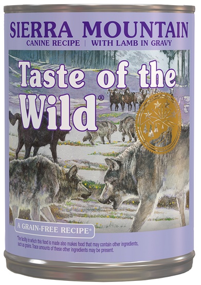 Taste of the Wild Sierra Mountain Canine puszka 390g - obrazek 2