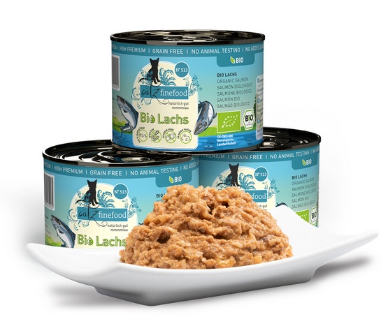 Catz Finefood Bio N.513 Łosoś puszka 200g - obrazek 3