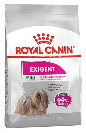 Royal Canin Mini Exigent karma sucha dla psów dorosłych, ras małych, wybrednych 3kg - obrazek 2