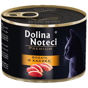 Dolina Noteci Premium Kot Bogata w kaczkę puszka 185g