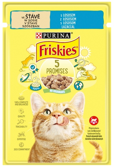 Friskies Łosoś saszetka 85g - obrazek 2