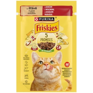 Friskies Wołowina saszetka 85g