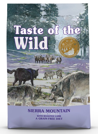Taste of the Wild Sierra Mountain Canine z mięsem z jagnięciną 12,2kg - obrazek 2