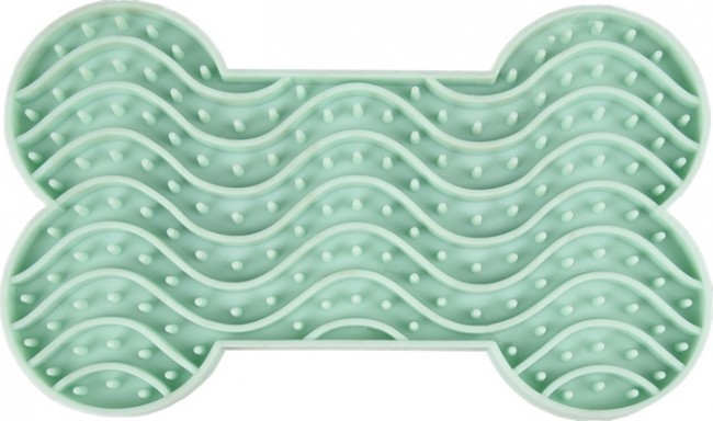 Flamingo Lick Pad Mata antystresowa S zielona - obrazek 2