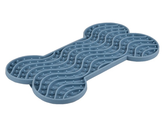 Flamingo Lick Pad Mata antystresowa M niebieska - obrazek 3