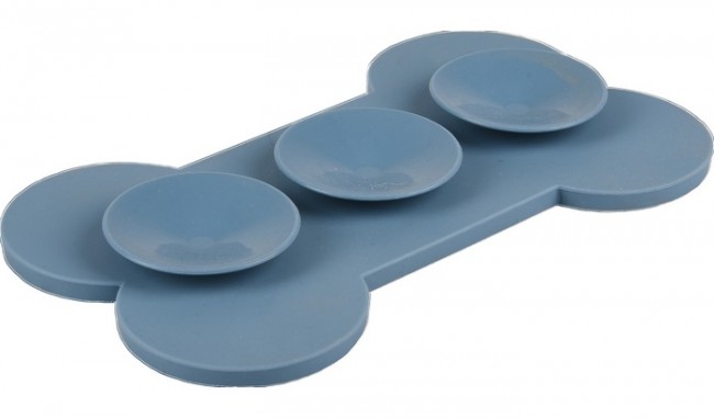 Flamingo Lick Pad Mata antystresowa M niebieska - obrazek 4